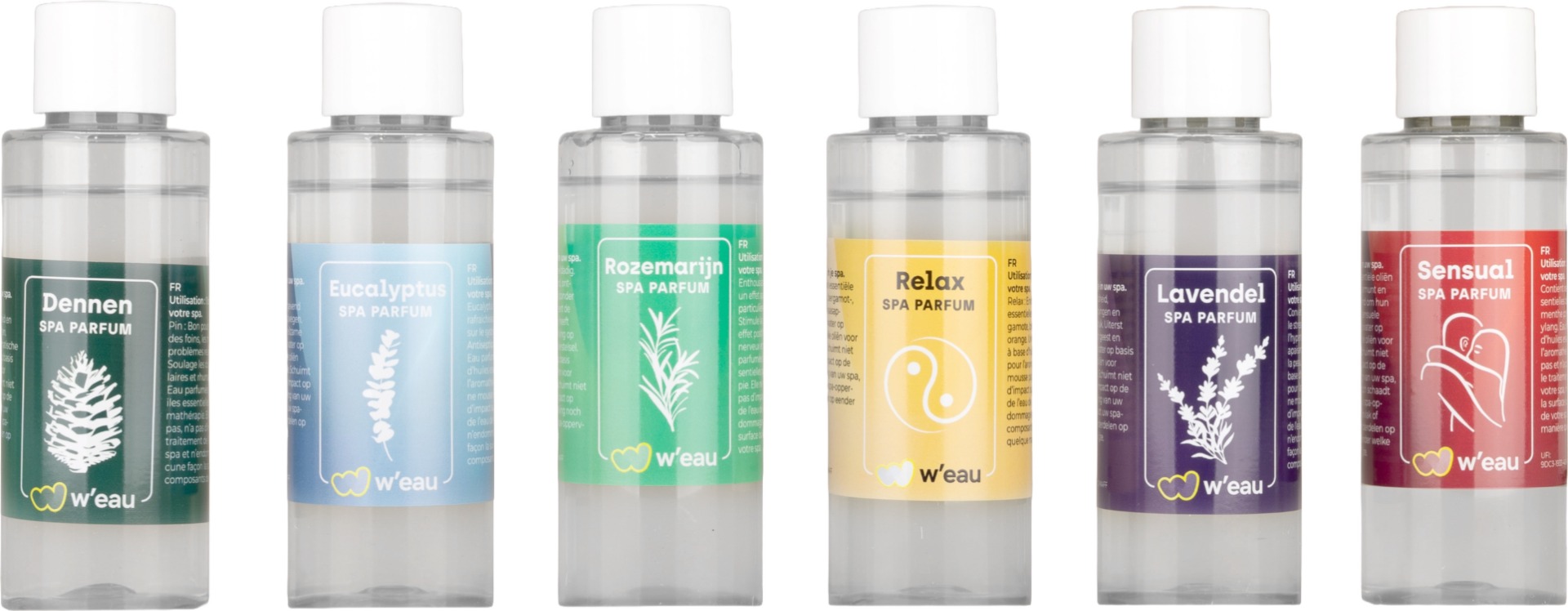 W&apos;eau Spa geurenpakket - 6 x 100 ml