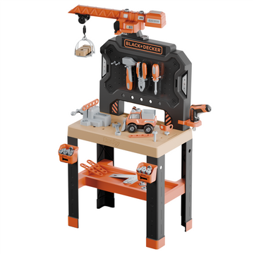 Smoby Black Decker Mega Center speelgoed werkbank Smoby Black Decker Mega Center speelgoed werkbank