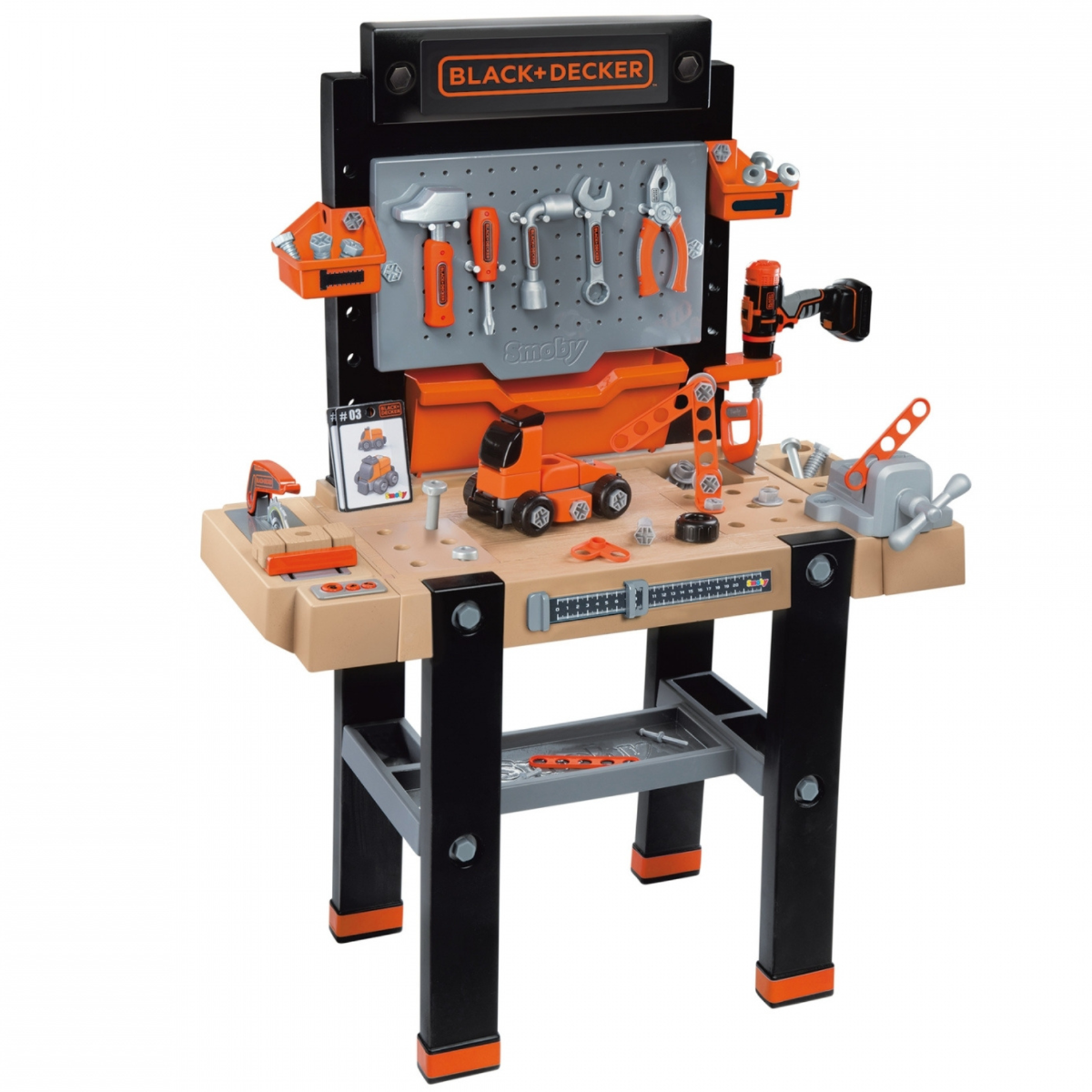 Smoby Black + Decker Bricolo Ultimate speelgoed werkbank