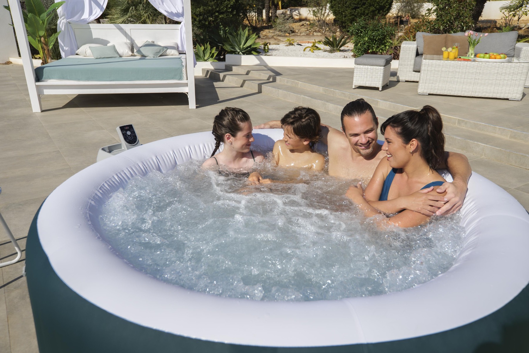 Lay-Z Spa Miami EnergySense Airjet opblaasbare spa - 6 persoons