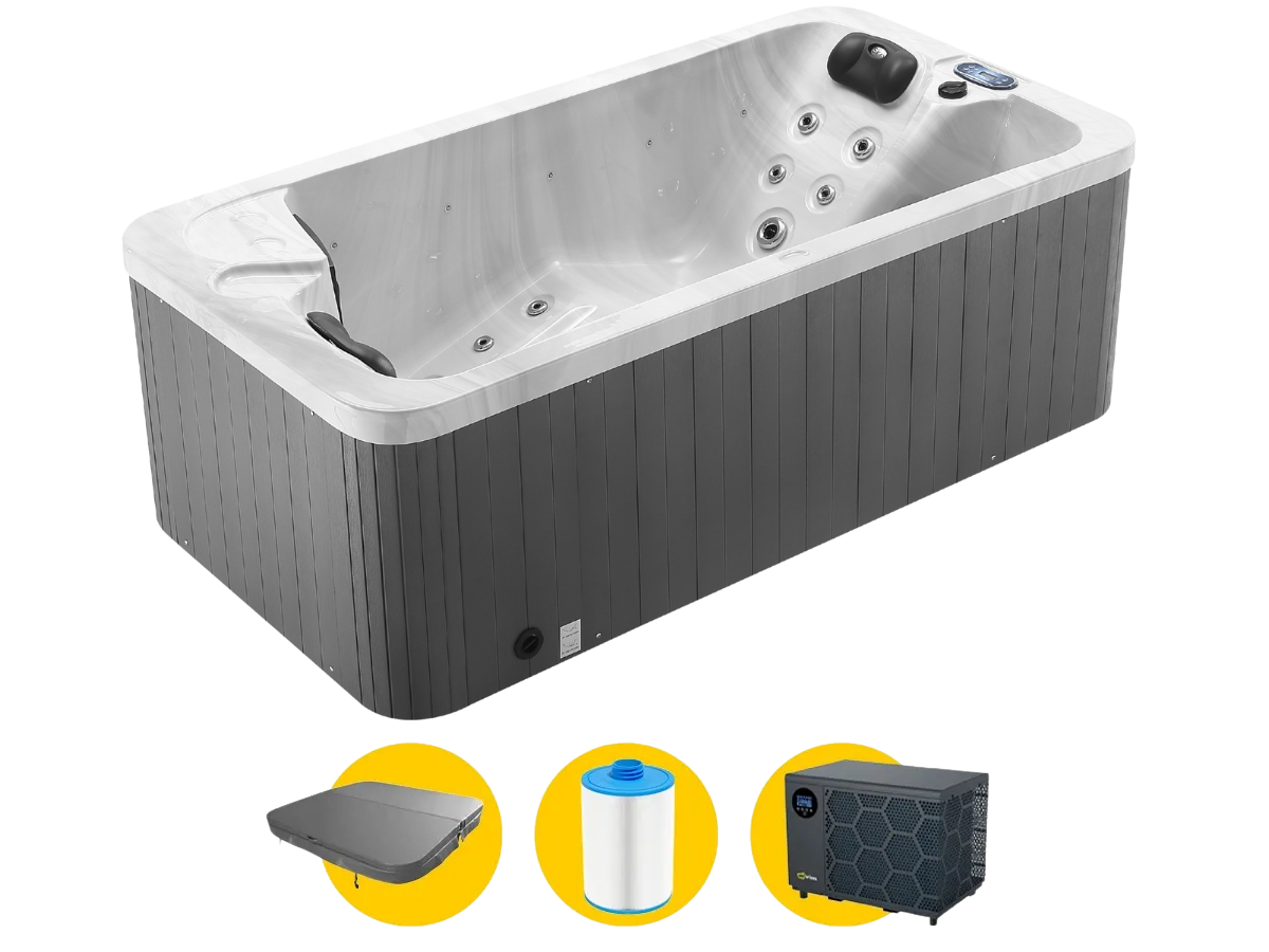 W&apos;eau Iseo spa met warmtepomp - 2 persoons