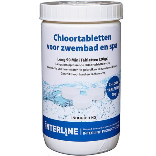 Interline kleine chloortabletten 20 grams 1 - kg