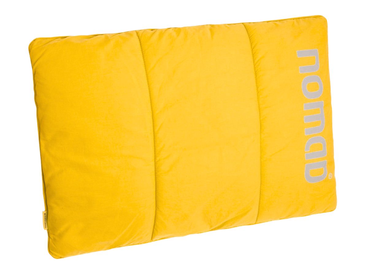 Nomad Wollip multifunctioneel (reis)kussen - Sunset Yellow