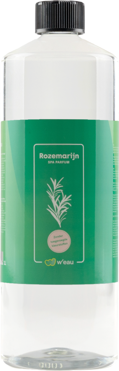W&apos;eau Spa geur - rozemarijn - 1 liter