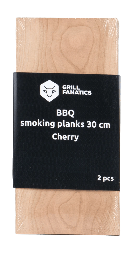 Grill Fanatics rookplankjes cherry 30 cm - 2 stuks