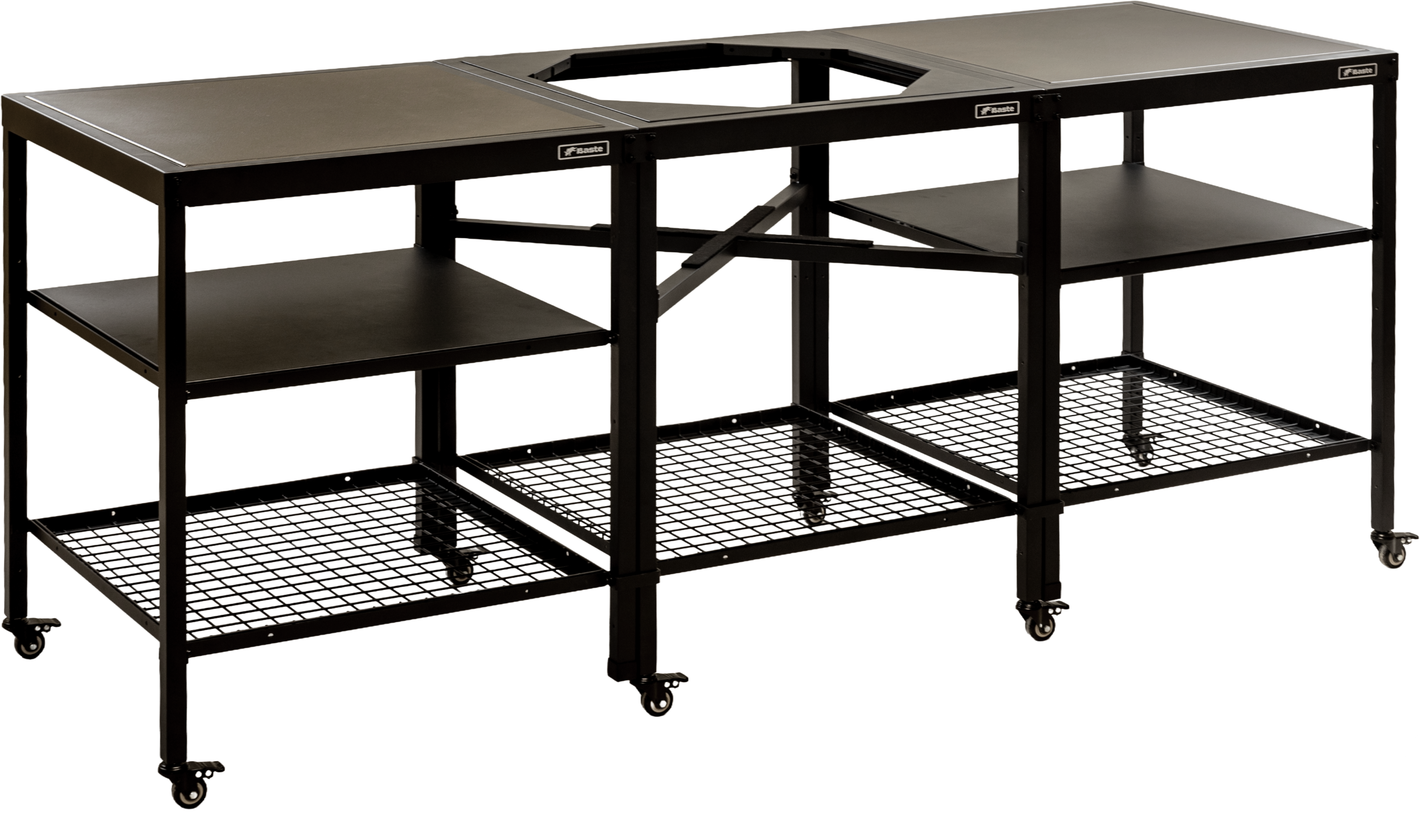 BASTE Build & Grill B3 Steel buitenkeuken - 18 t/m 24 inch kamado