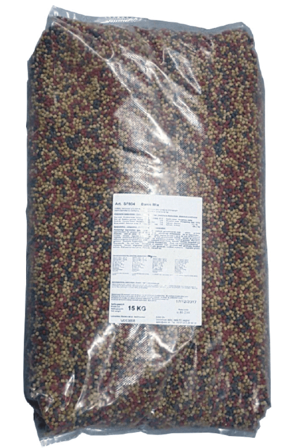 Aquaforte Basic Mix drijvend basisvoer medium - 15 kg