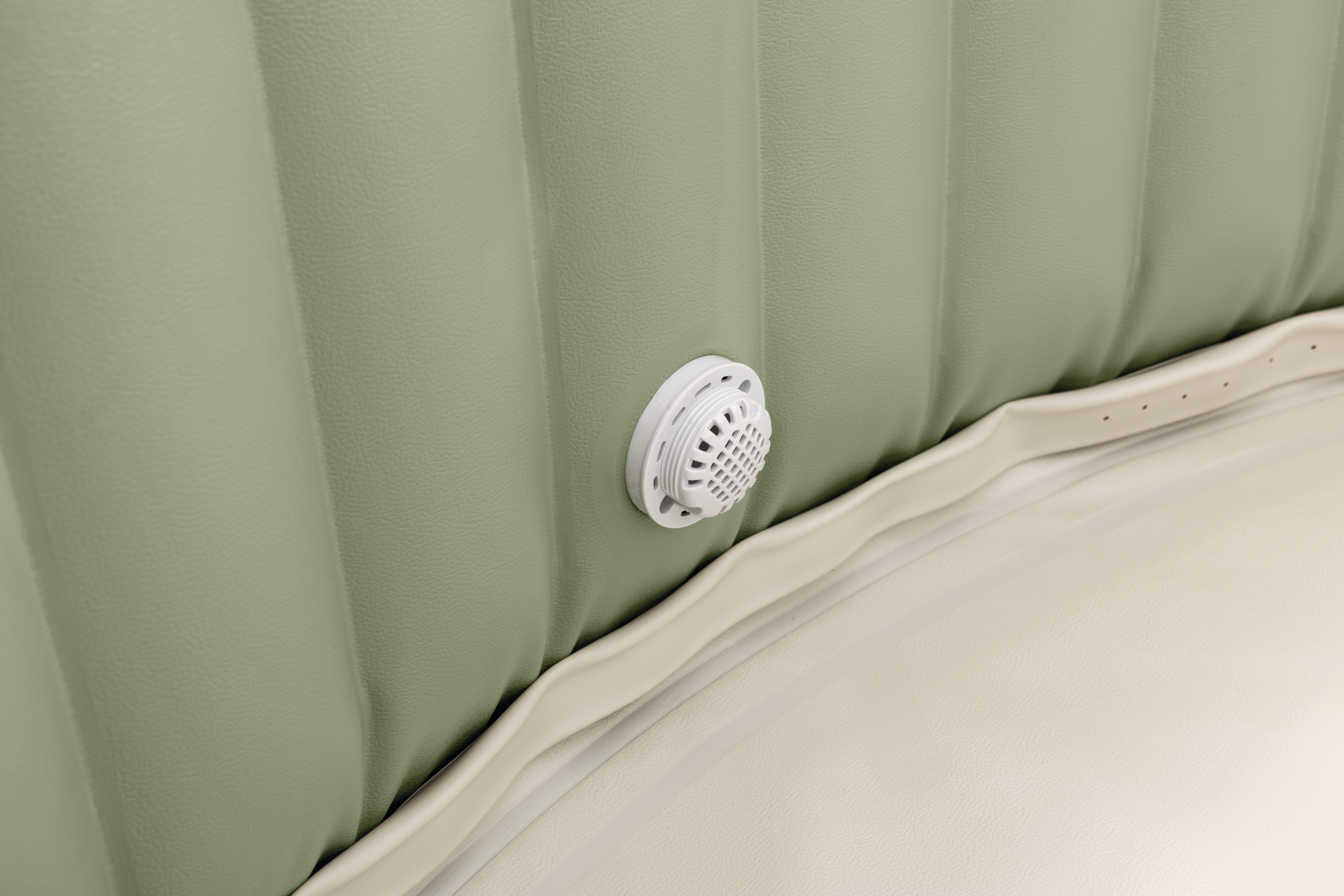 Intex Pure Spa Bubble massage Olive Green opblaasbare spa - 4 persoons