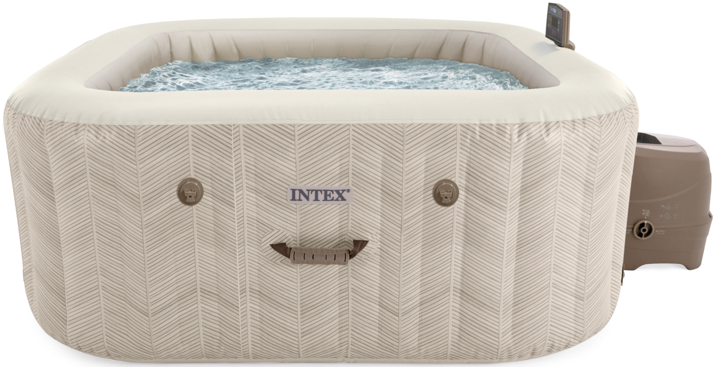 Intex Pure Spa Chevron Deluxe opblaasbare spa - 4 persoons