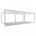 Orion Premium vrijstaand lamellen overkapping 400x800 cm elektrisch - Wit