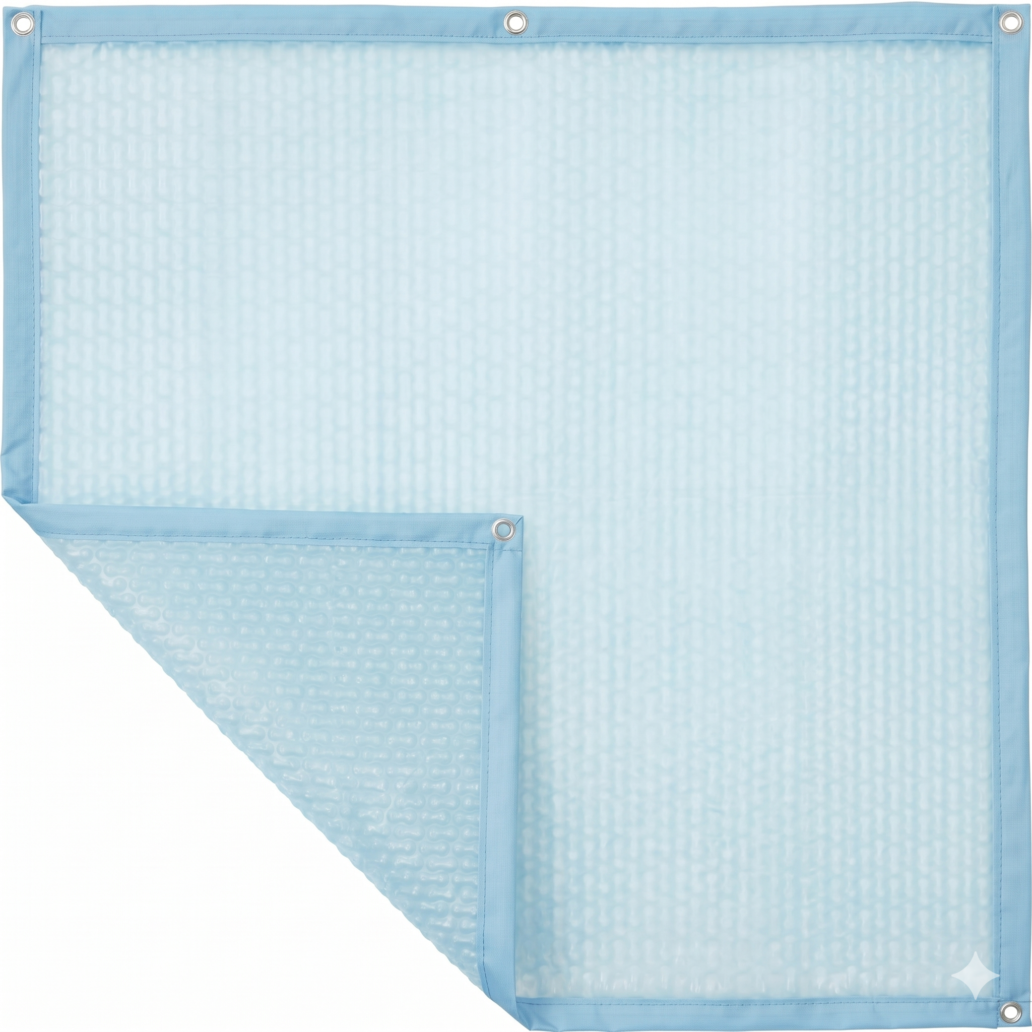 Basis Sun Energy transparant blauw (400 micron)