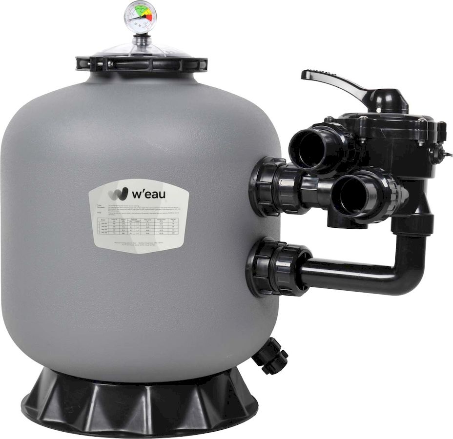 W'eau HDPE-650 side mount zandfilter 16m&sup3;