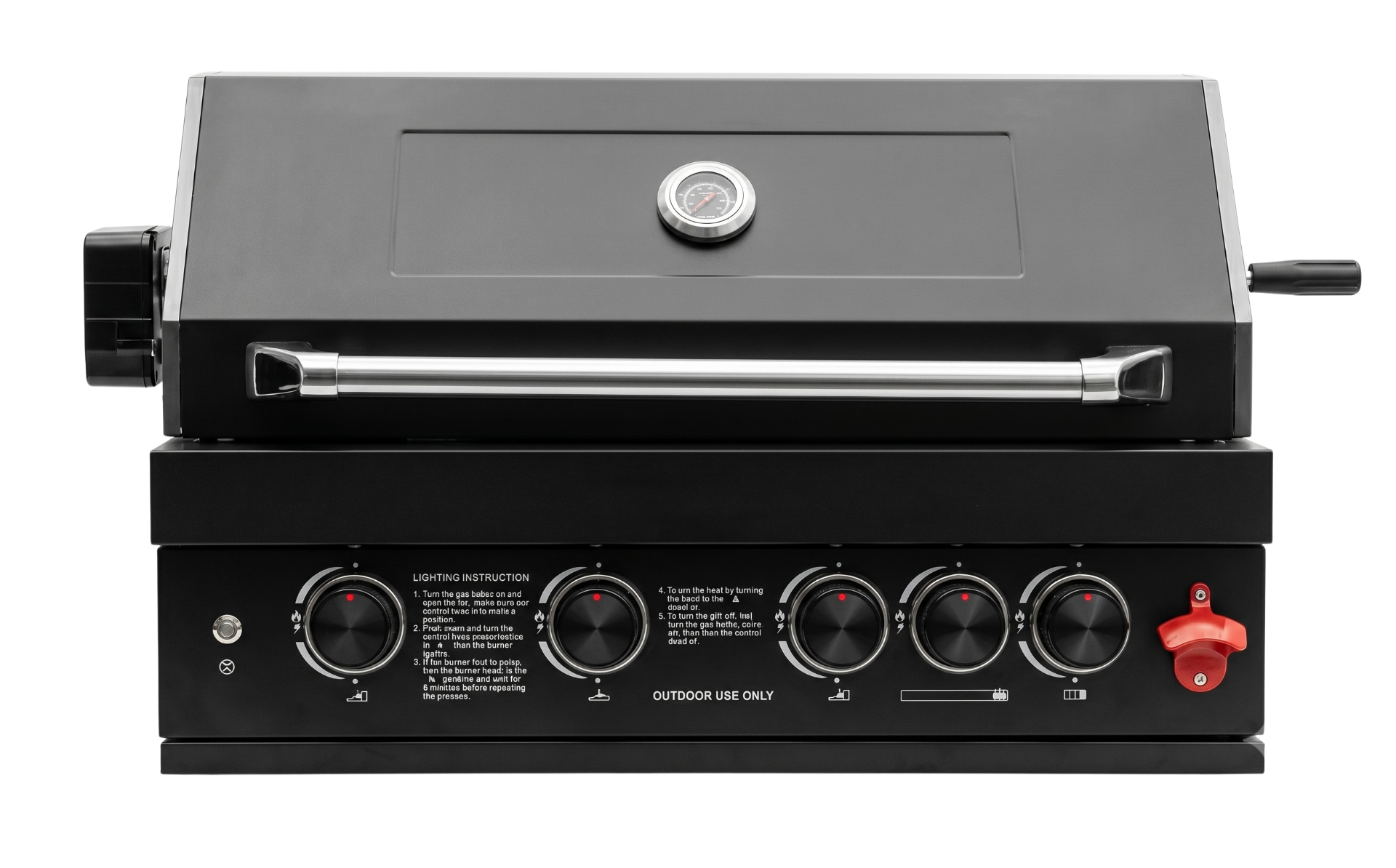 BASTE Architect gas bbq inbouw grill