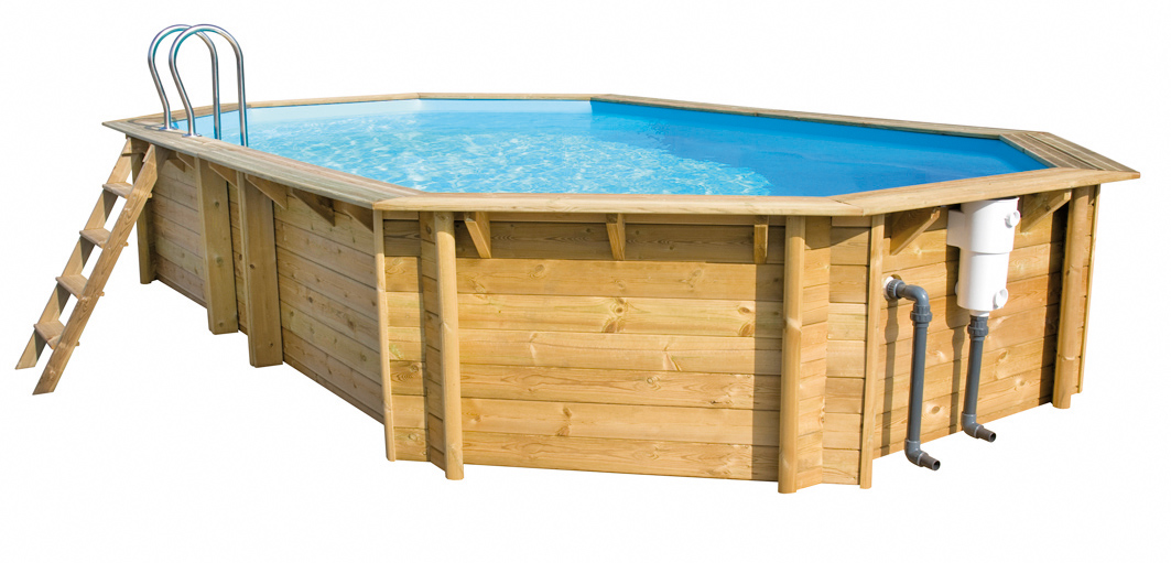 Tropic Octo+ 510 houten zwembad (hoogte 1,20)