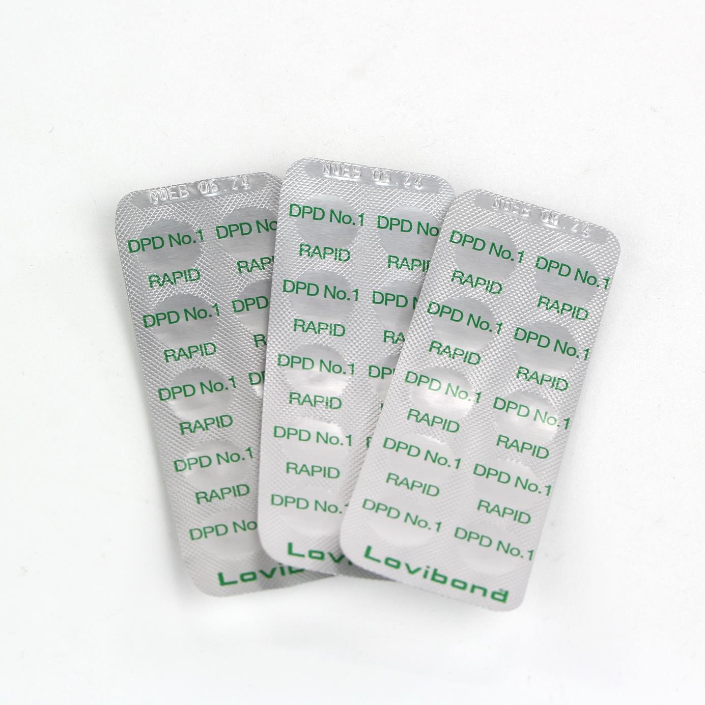 DPD 1 tabletten voor manuele tester, 100 stuks