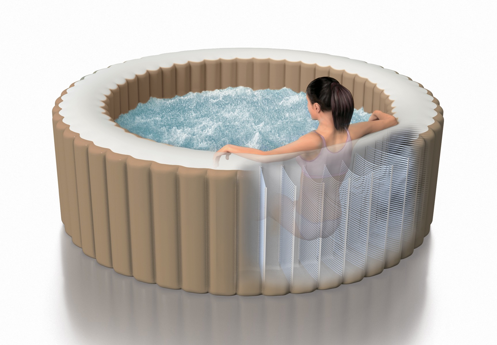 Intex Pure Spa Bubble Therapy opblaasbare spa - 4 persoons