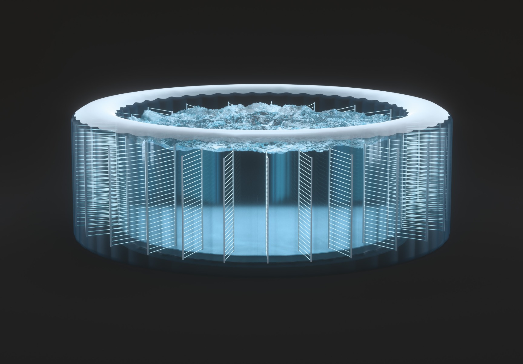Intex Pure Spa Bubble Therapy opblaasbare spa - 4 persoons