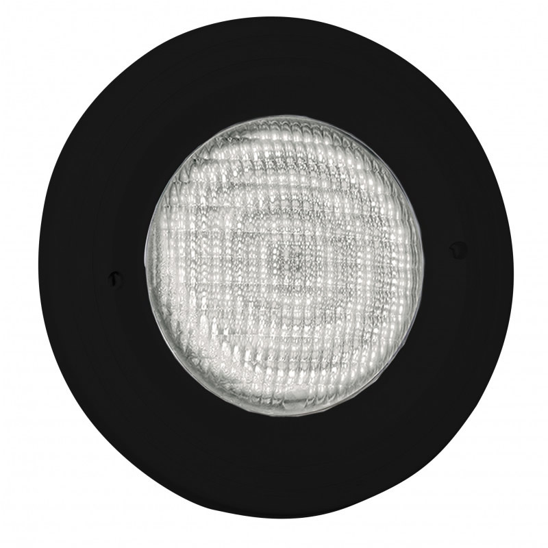 Aquareva Zwembadlamp LED wit inbouwset Zwart