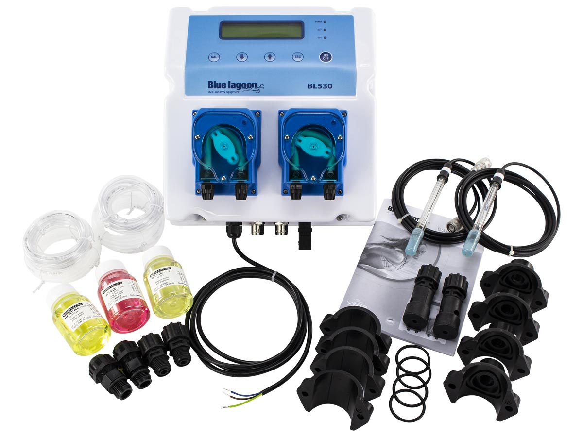 Blue Lagoon Compact Pool system voor zwembaden onderdelen.