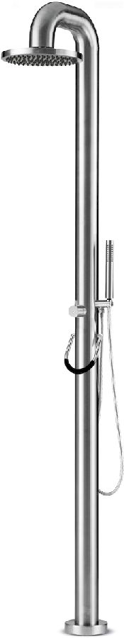JEE-O Fatline 02 buitendouche - Geborsteld RVS
