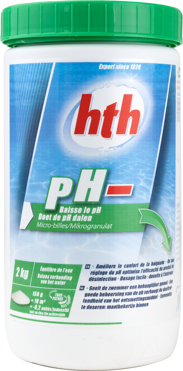 HTH pH minus poeder 2 kg