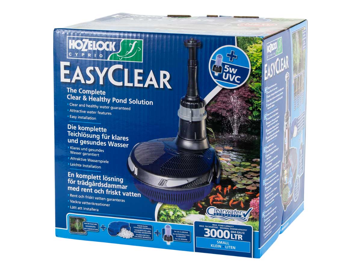 Hozelock EasyClear 3000 vijverfilter