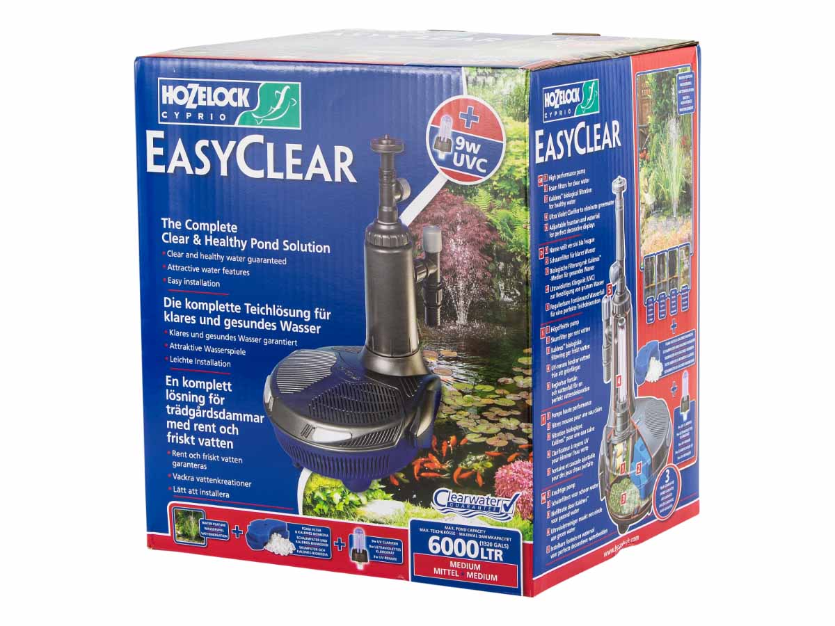 Hozelock EasyClear 6000 vijverfilter