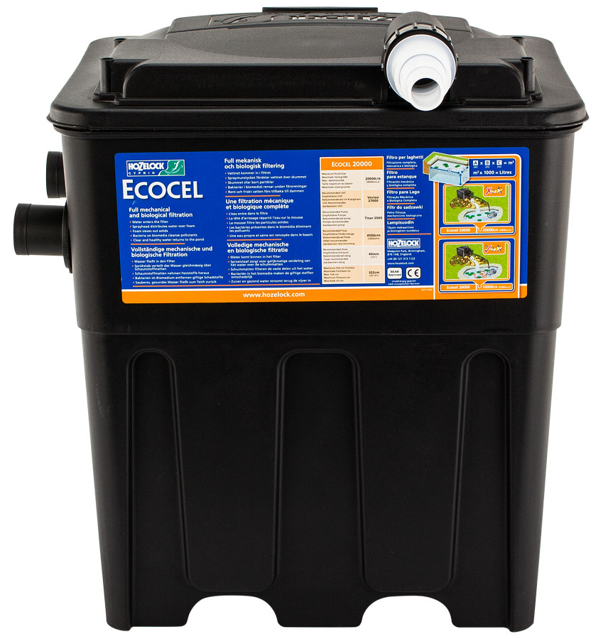 Hozelock Ecocel 20000 doorstroomfilter