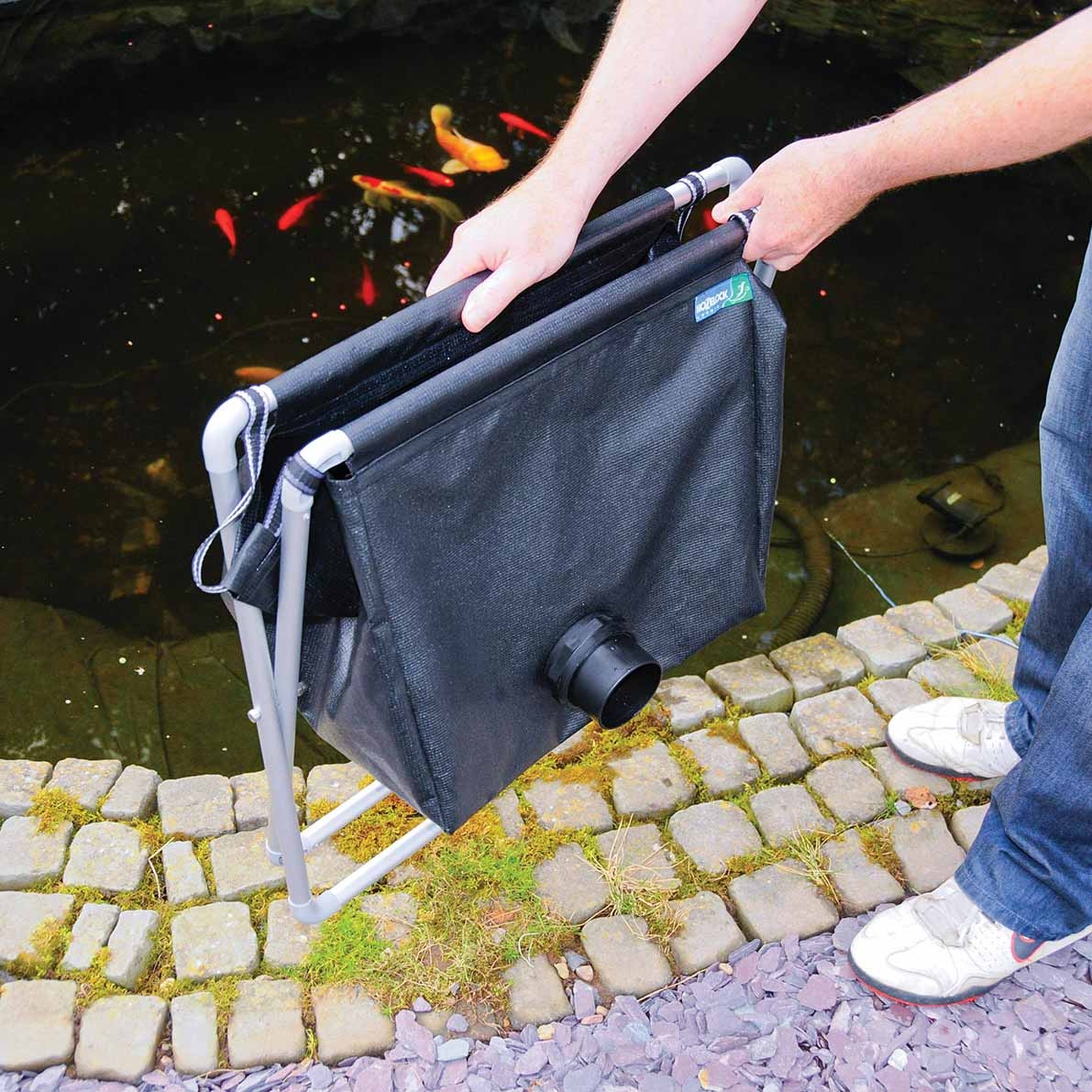 Hozelock Pond Vac vuilwaterfilter inklapbaar