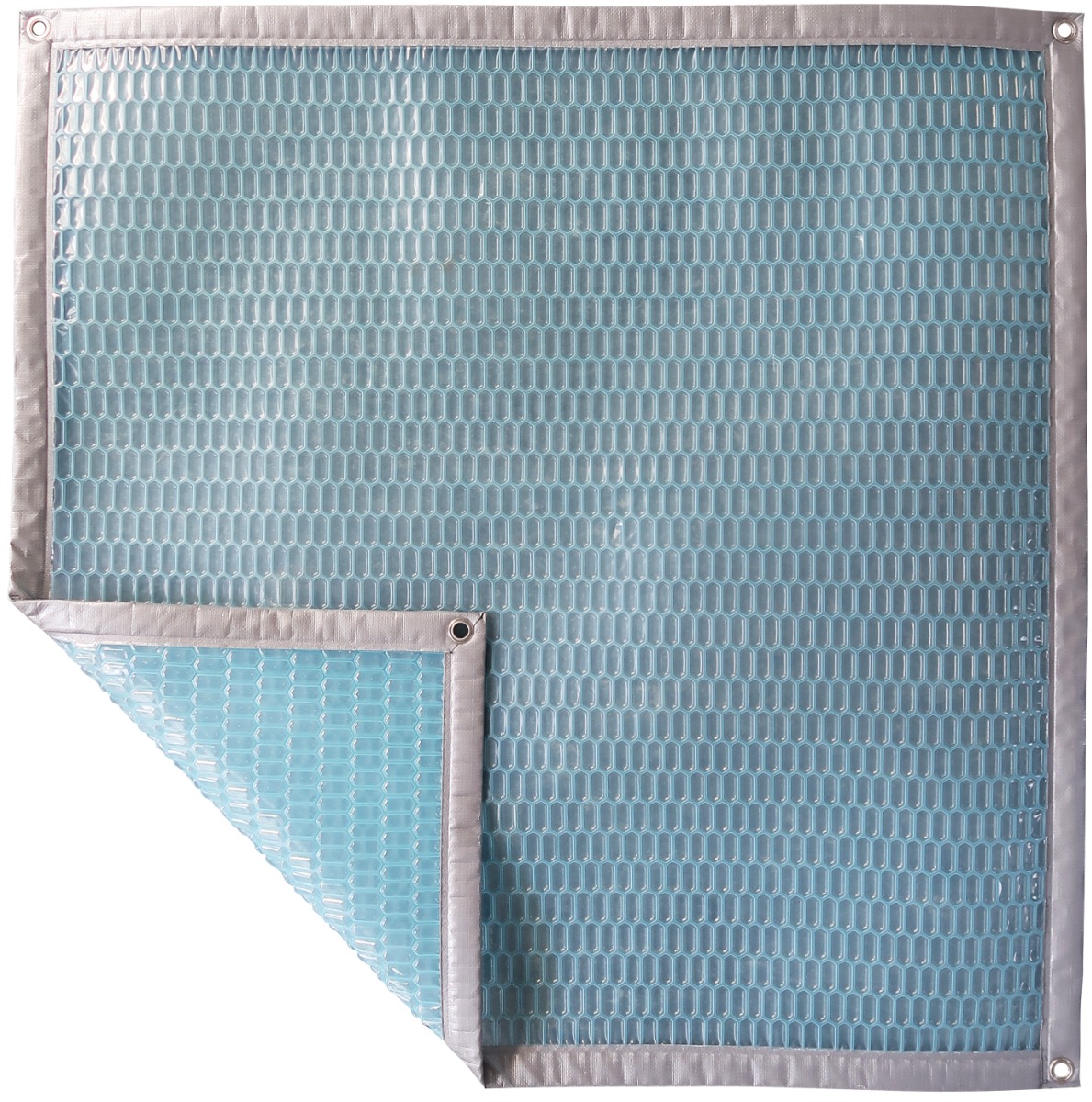 Zomerzeil Alveolar Transparent Blue Geobubble 550 micron