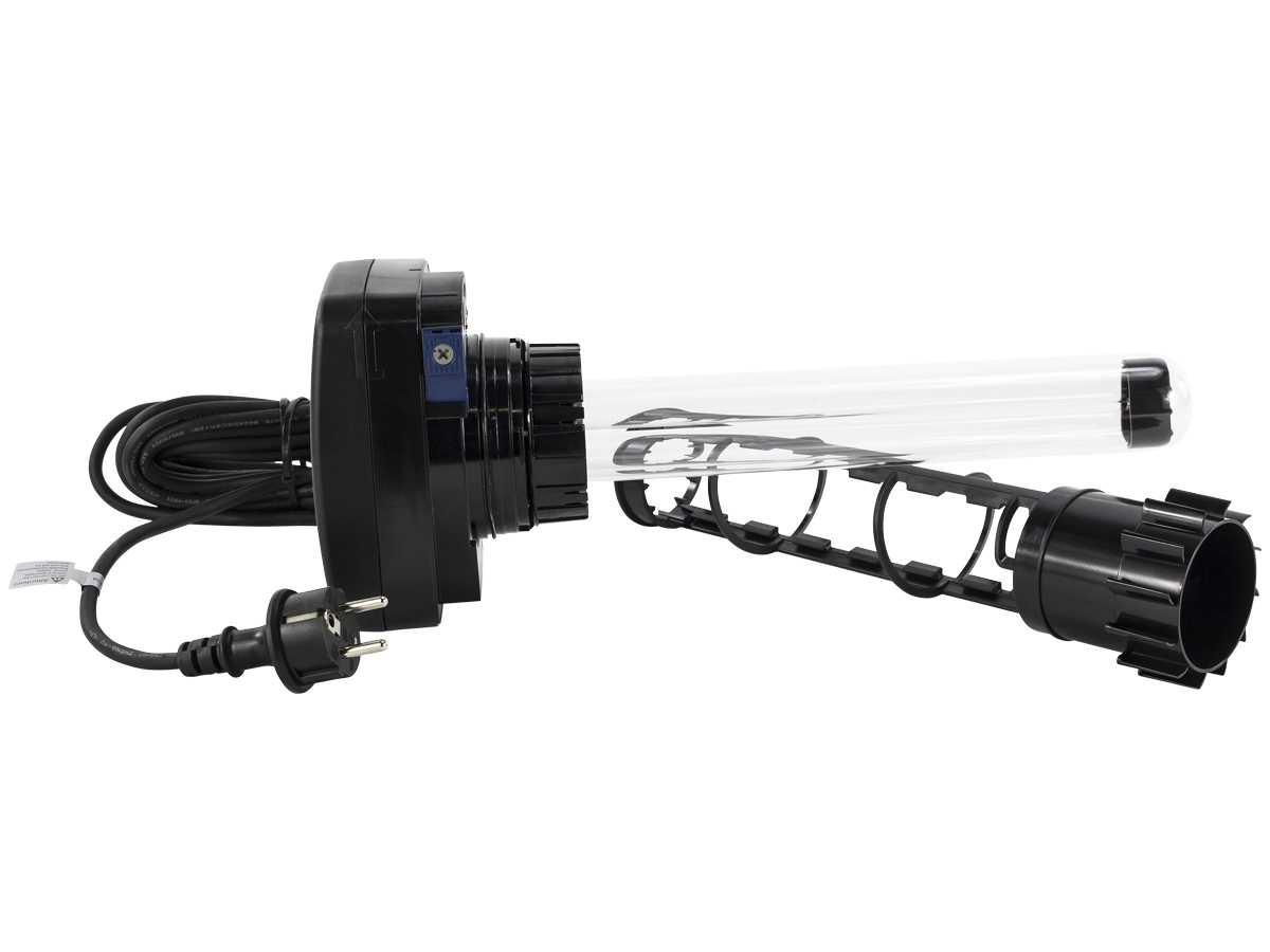 Oase Bitron C 24 watt UVC binnenkant.