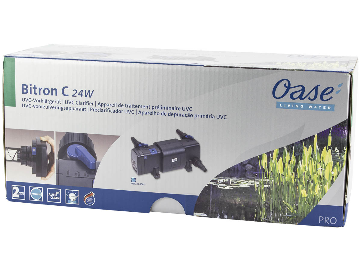 Oase Bitron C 24 watt UVC verpakking.