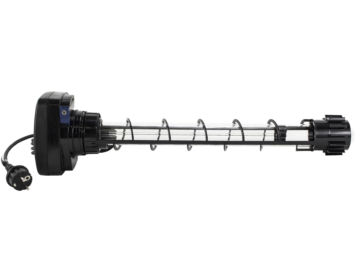 Oase Bitron C 72 watt UVC binnenkant.