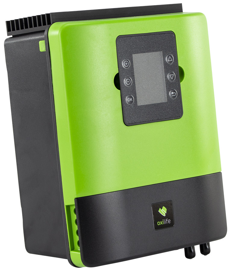Sugar Valley Oxilife OX1 Elektrolyse (tot 60m3) zijaanzicht.