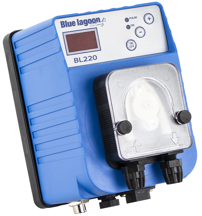Blue Lagoon automatische pH meter en doseerpomp