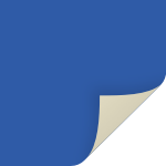 Stavenafdekking kleur - Blauw