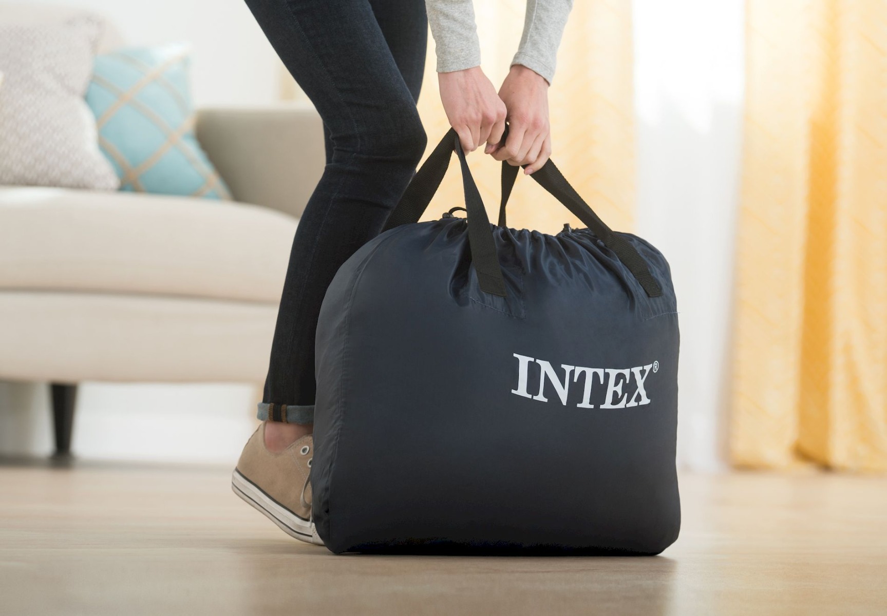 Intex Ultra Plush Luchtbed - Eenpersoons
