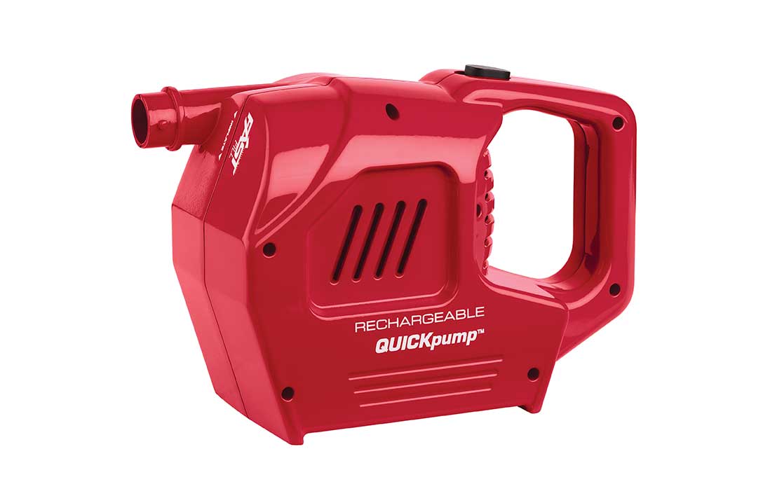 Coleman Quickpump luchtpomp met accu - achteraanzicht