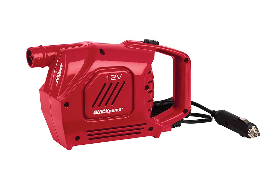 Coleman Quickpump 12V luchtpomp - vooraanzicht