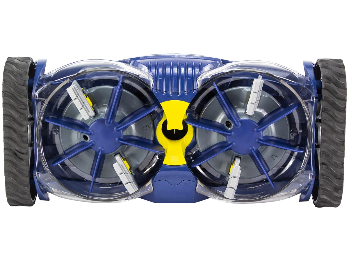 Zodiac MX9 hydraulische zwembadreiniger borstels.