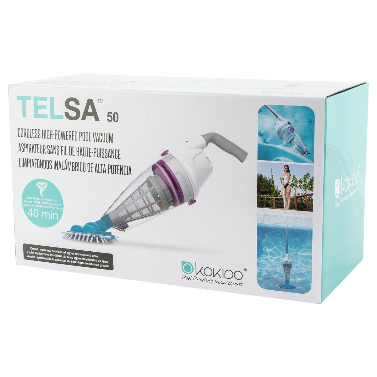 Kokido Telsa 50 zwembadreiniger
