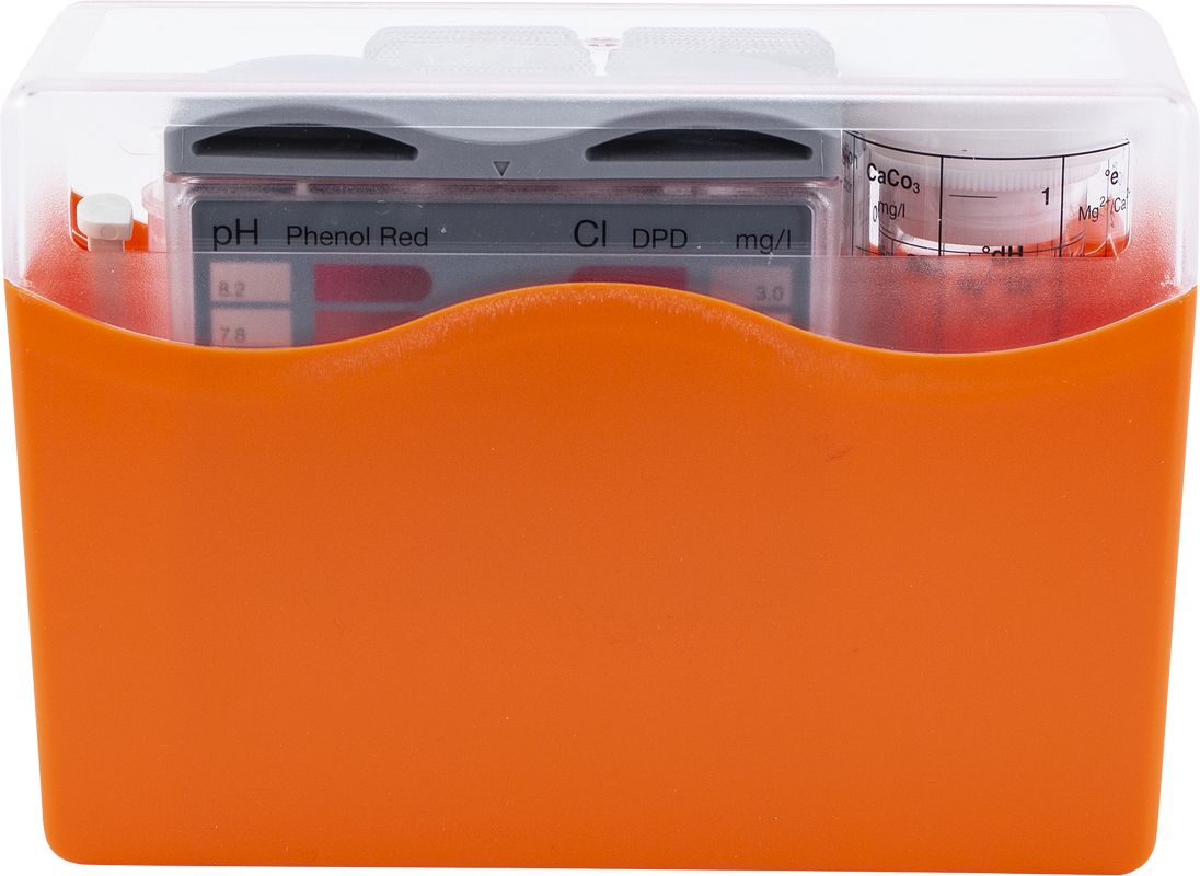Lovibond Multi Pooltester inclusief tabletten (Chloor, pH, Alkaliteit, Stabilisatie, Calciumhardheid)