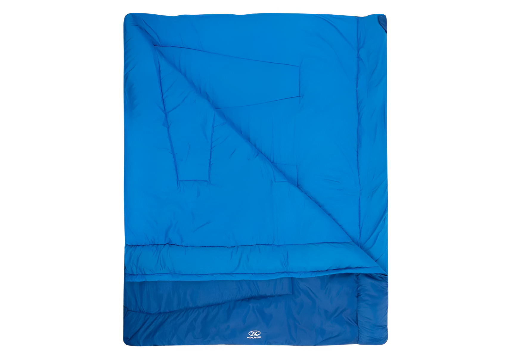 Highlander Sleepline 250 Double Slaapzak - Blauw open