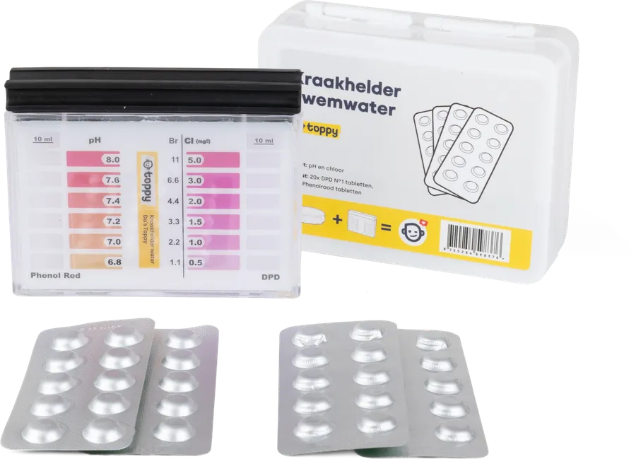 Toppy DPD 2-in-1 testset inclusief tabletten