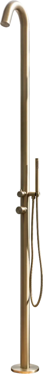 IDEAL Sylt gold Buitendouche - RVS
