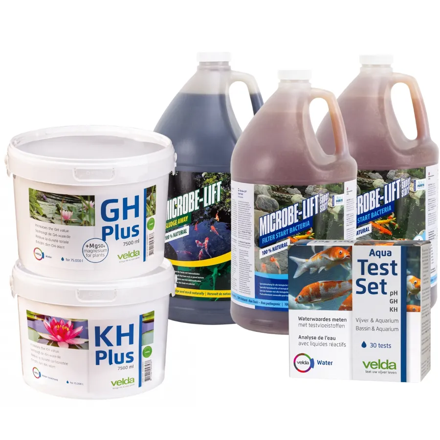 Toppy Helder Water opstartset vijver tot 20.000 liter