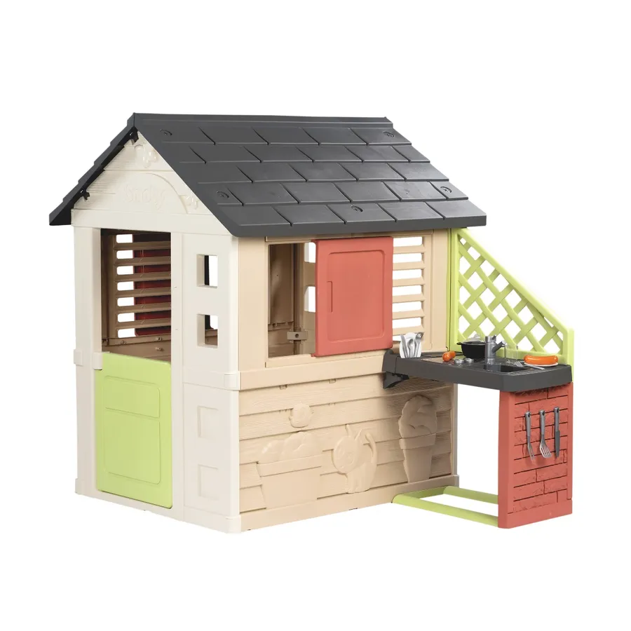 Smoby Nature speelhuis met keuken