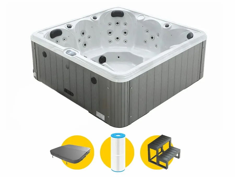 W'eau Delta spa - 5 persoons