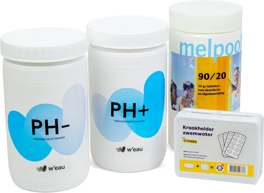 Toppy Helder Water startset voor opblaasbare spa