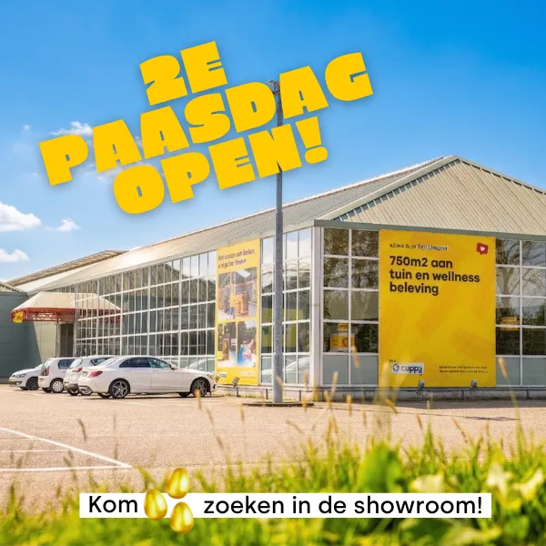 Showroom open 2e paasdag
